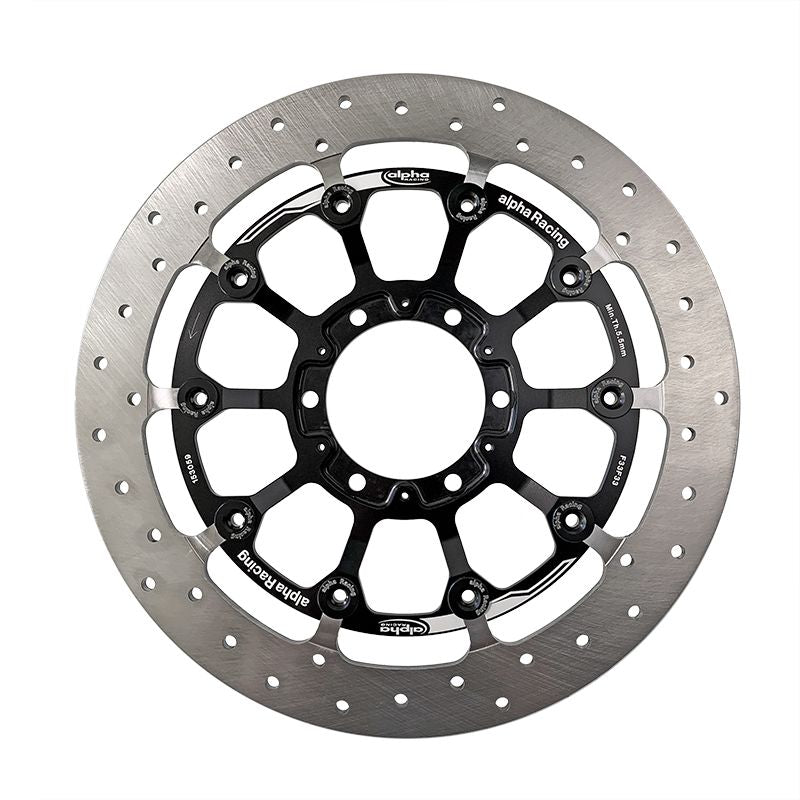 Alpha Racing 2019+ BMW S1000RR Brake Rotors - Öhlins FGR forks