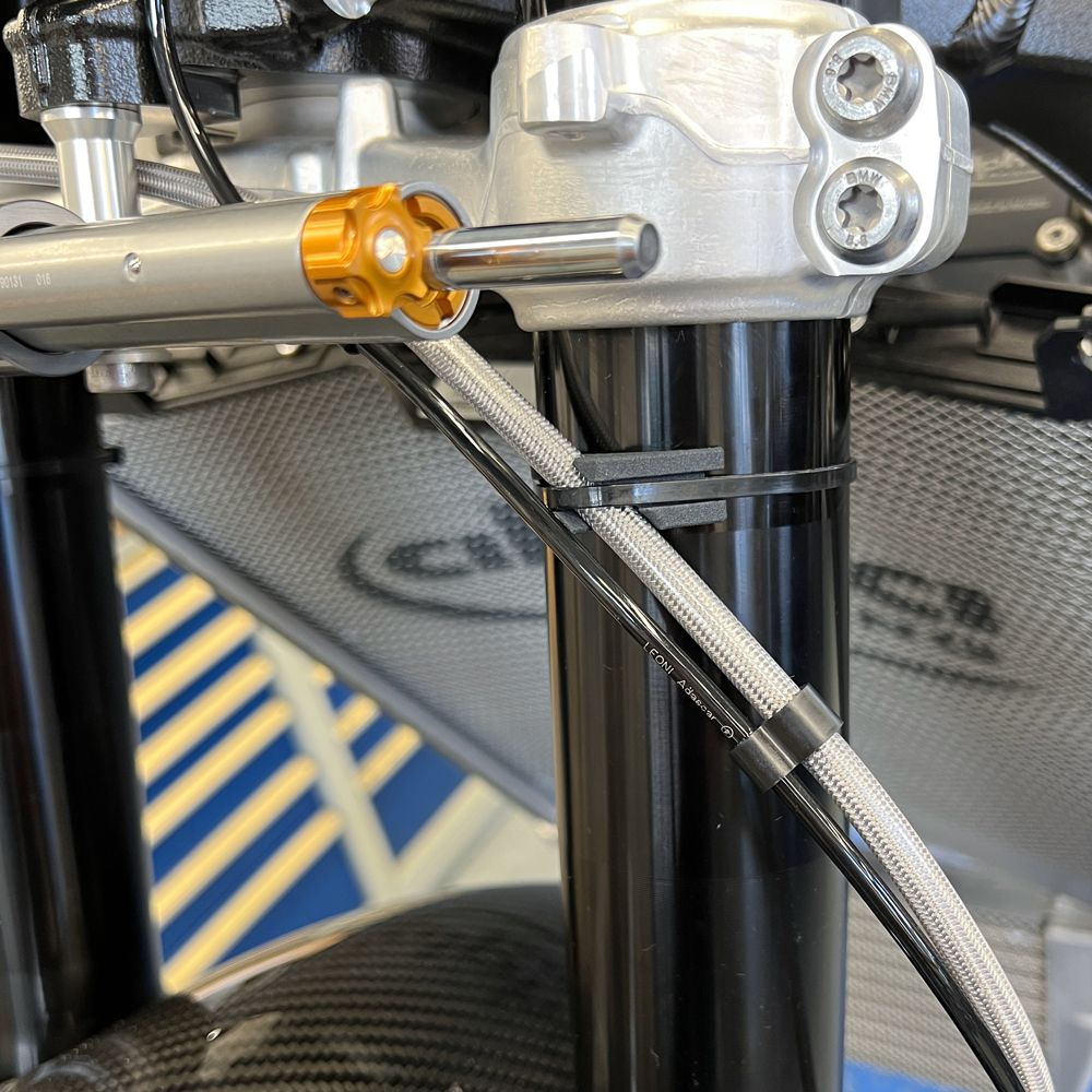 Alpha Racing Mounting Kit Front Brake Line