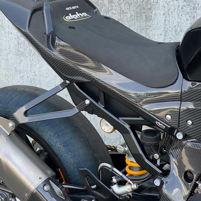 Alpha Racing 2019+ BMW S1000RR Racing Subframe - Milled