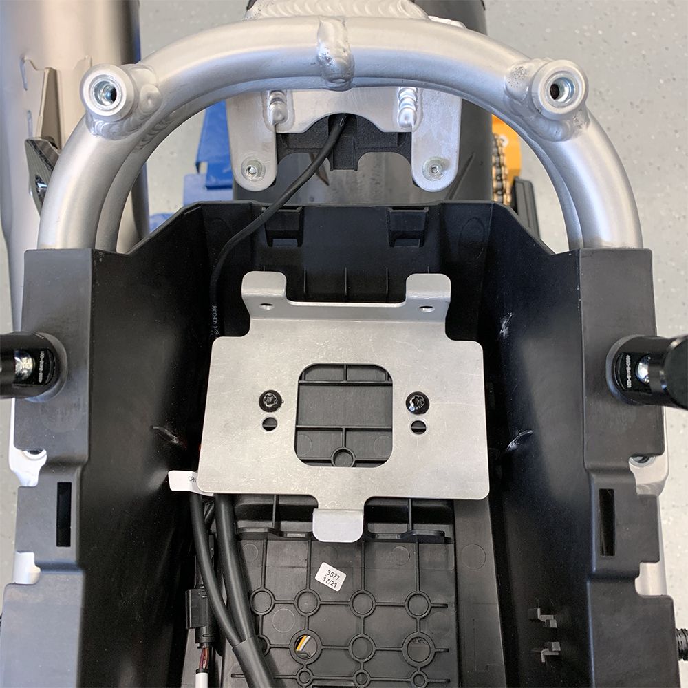 Alpha Racing 2019+ BMW S1000RR Battery Bracket Kit Aftermarket Subframe