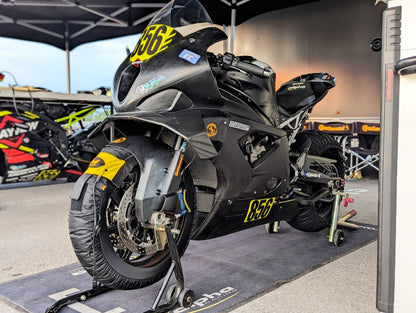 Alpha Racing Bikes Alpha Racing 2023+ M1000RR Race Bodywork - Fiberglass – Monkey Works Cycles