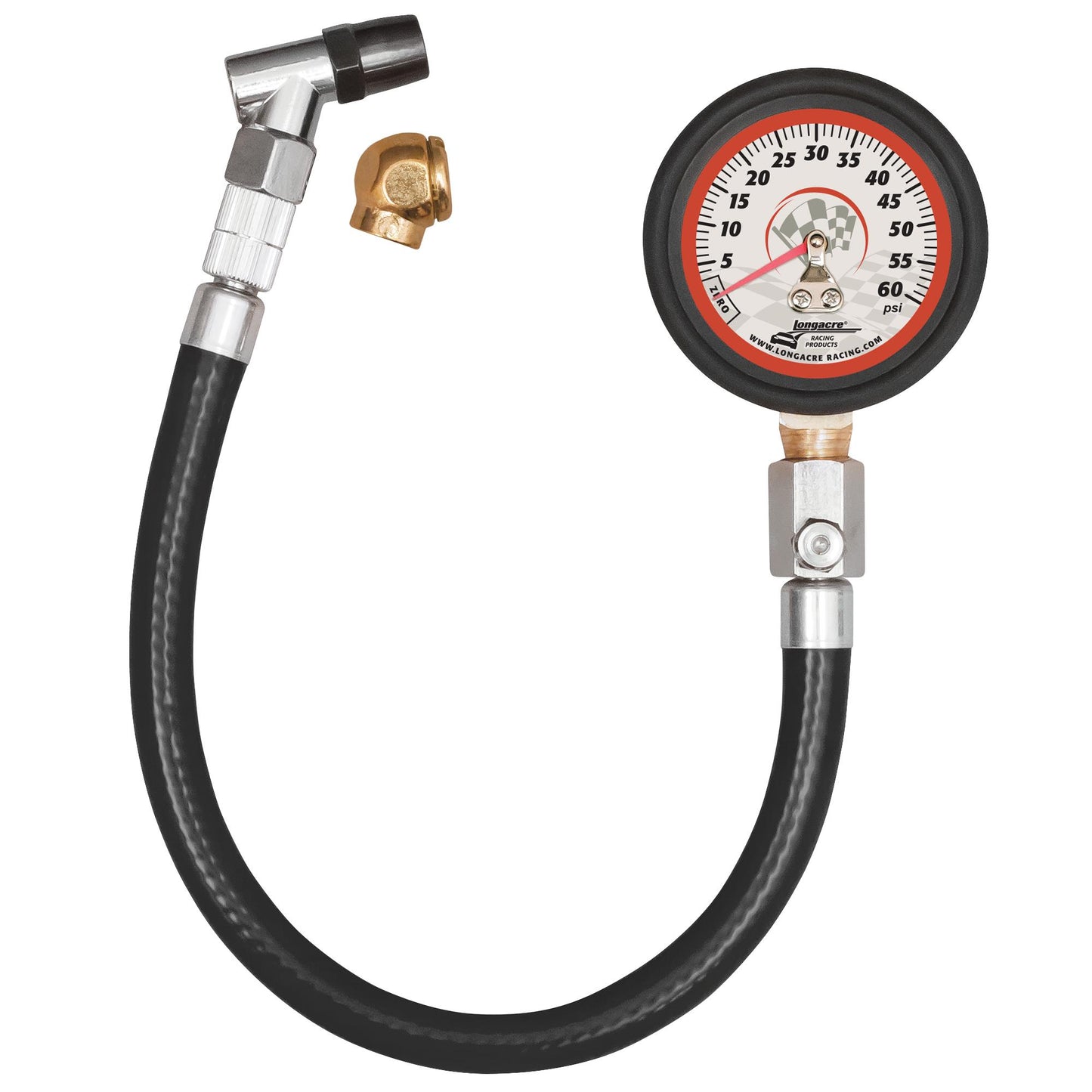 Longacre Basic 2" Tire Pressure Gauge